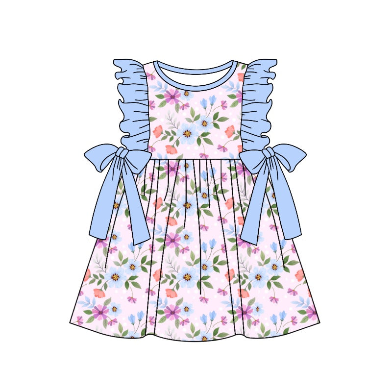 GSD1001 spring short sleeves girl dress preorder