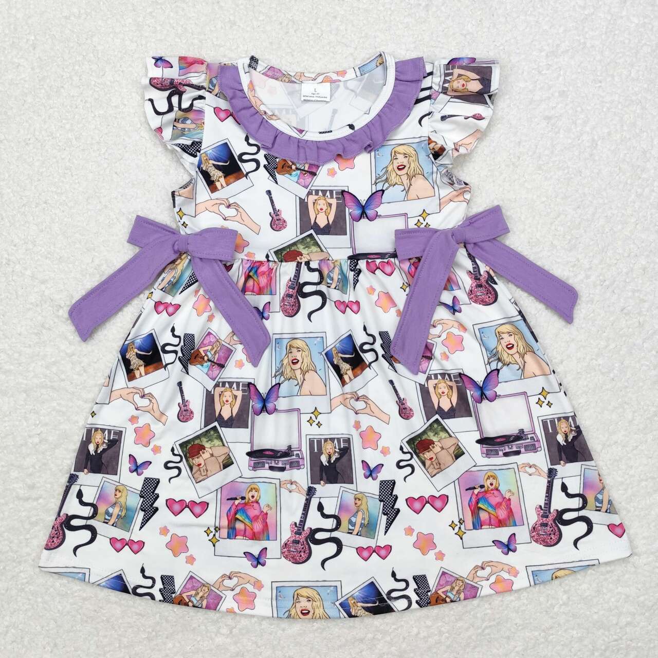 GSD1030 1989 taylor swift short sleeves girl dress 202408