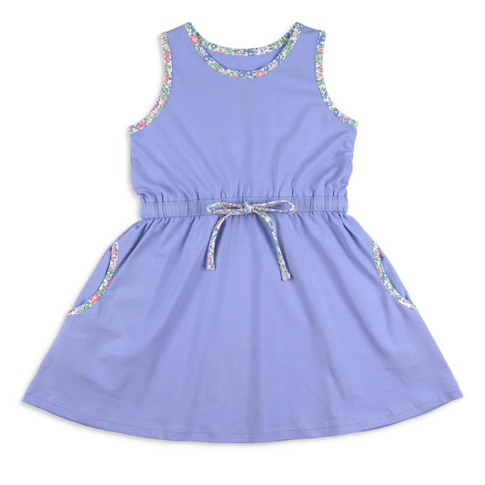 GSD1044 solid short sleeves girl dress preorder 202403