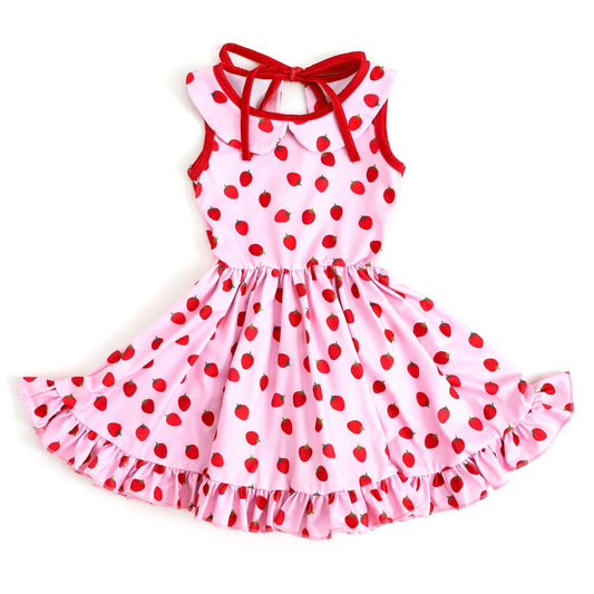 GSD1247 strawberry girl dress preorder 202404