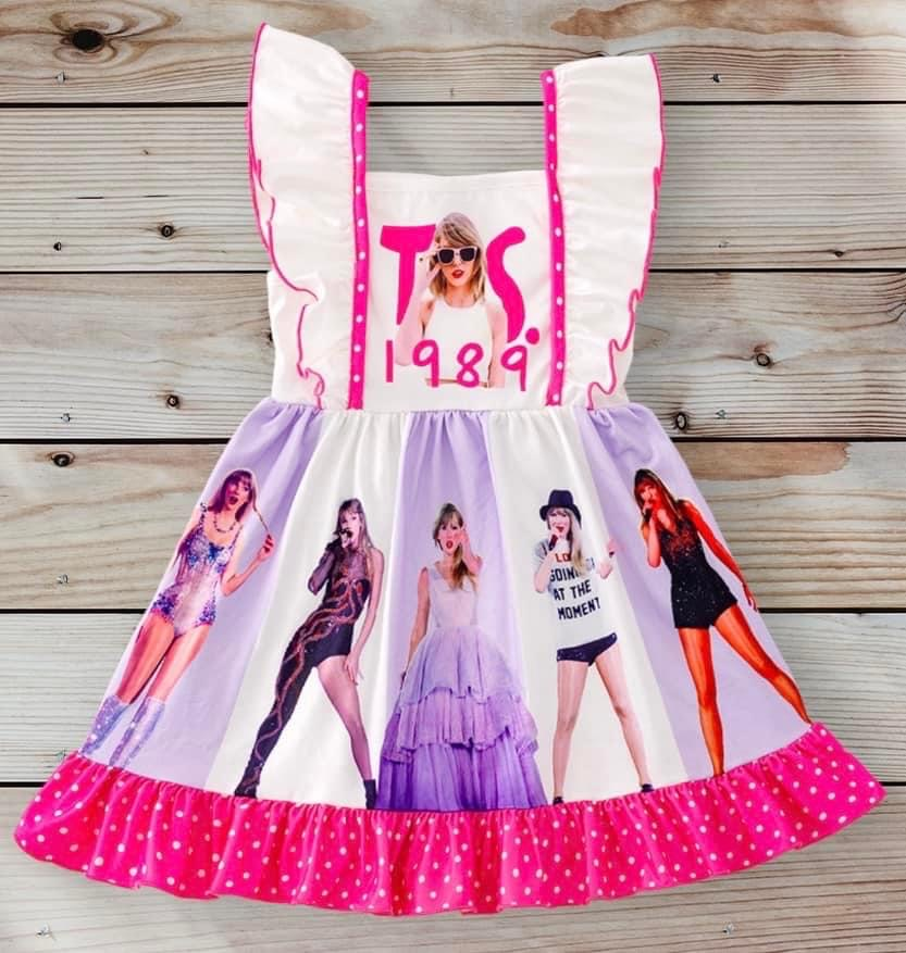 GSD1349 Taylor swift girl dress preorder 202406