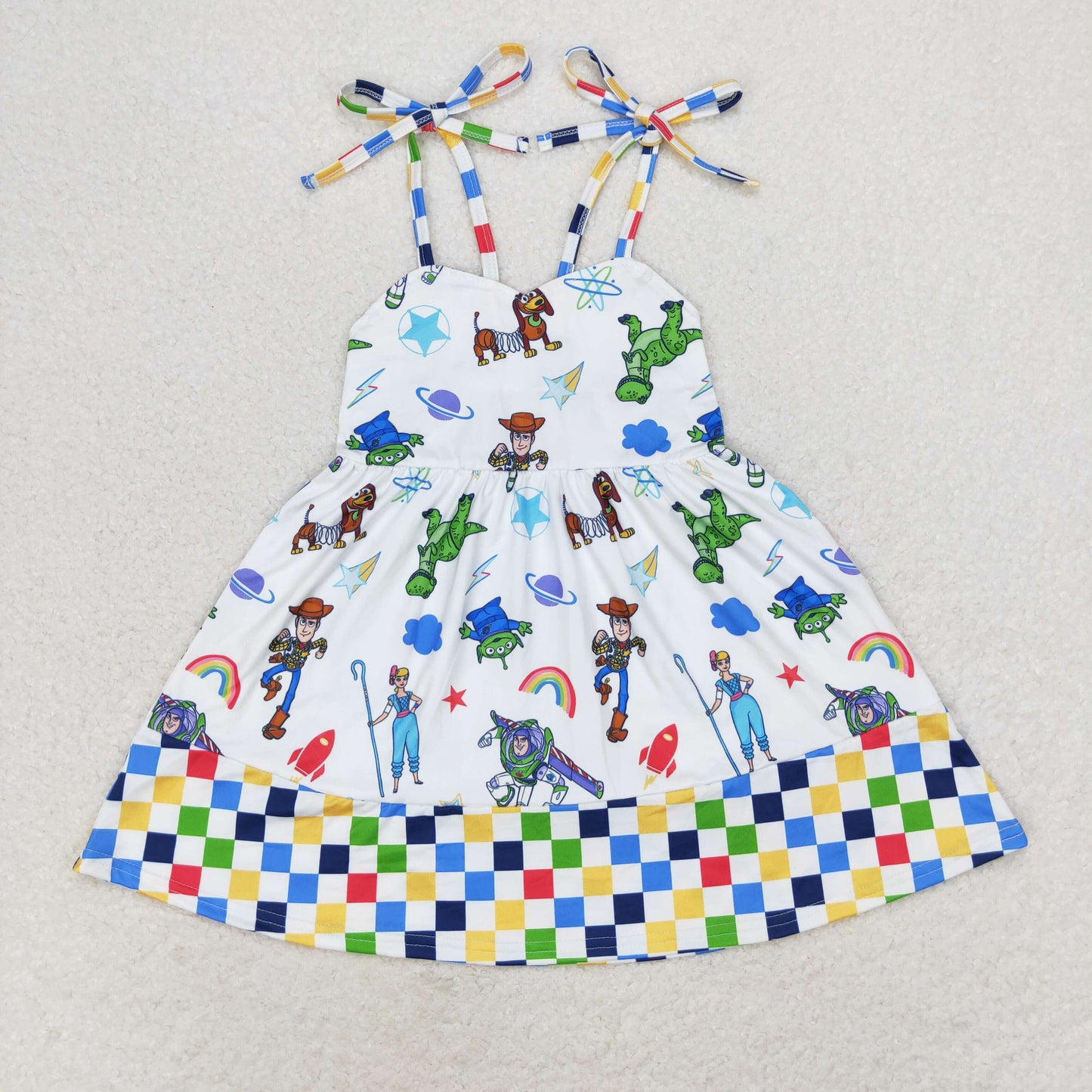 GSD1350 cartoon Toy Story girl dress 202406 RTS