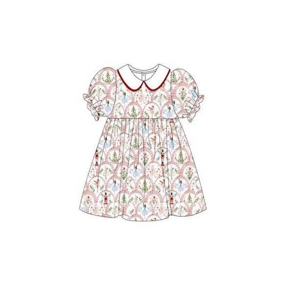 GSD1354  Christmas girl dress preorder 202405