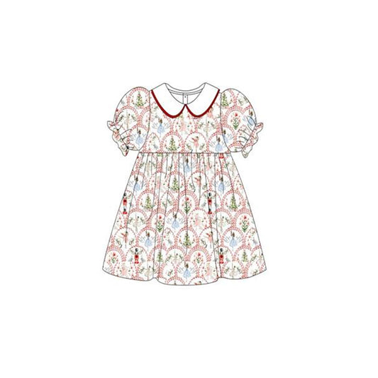 GSD1354  Christmas girl dress preorder 202405