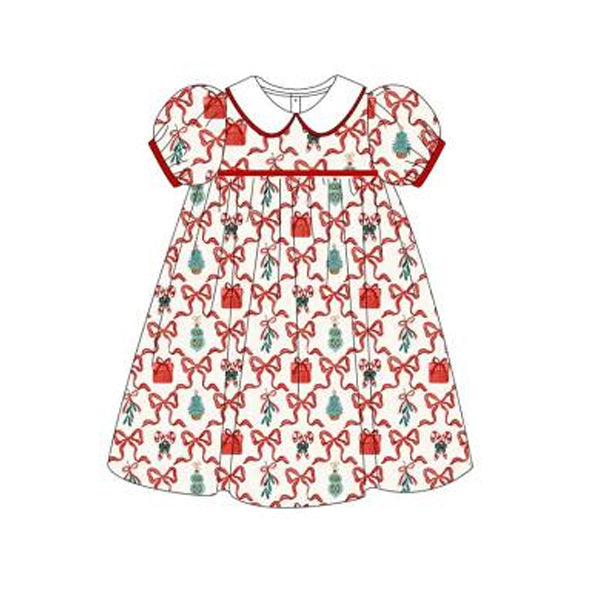 GSD1355  CUSTOM MOQ3 Christmas gift girl dress  202405