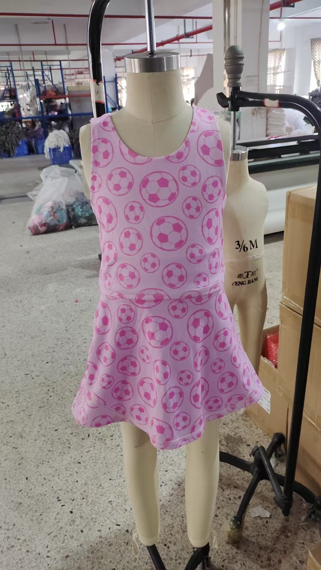GSD1468 football sports yoga girl skirt shorts summer outfit 202504 RTS