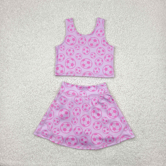 GSD1468 football sports yoga girl skirt shorts summer outfit 202504 RTS