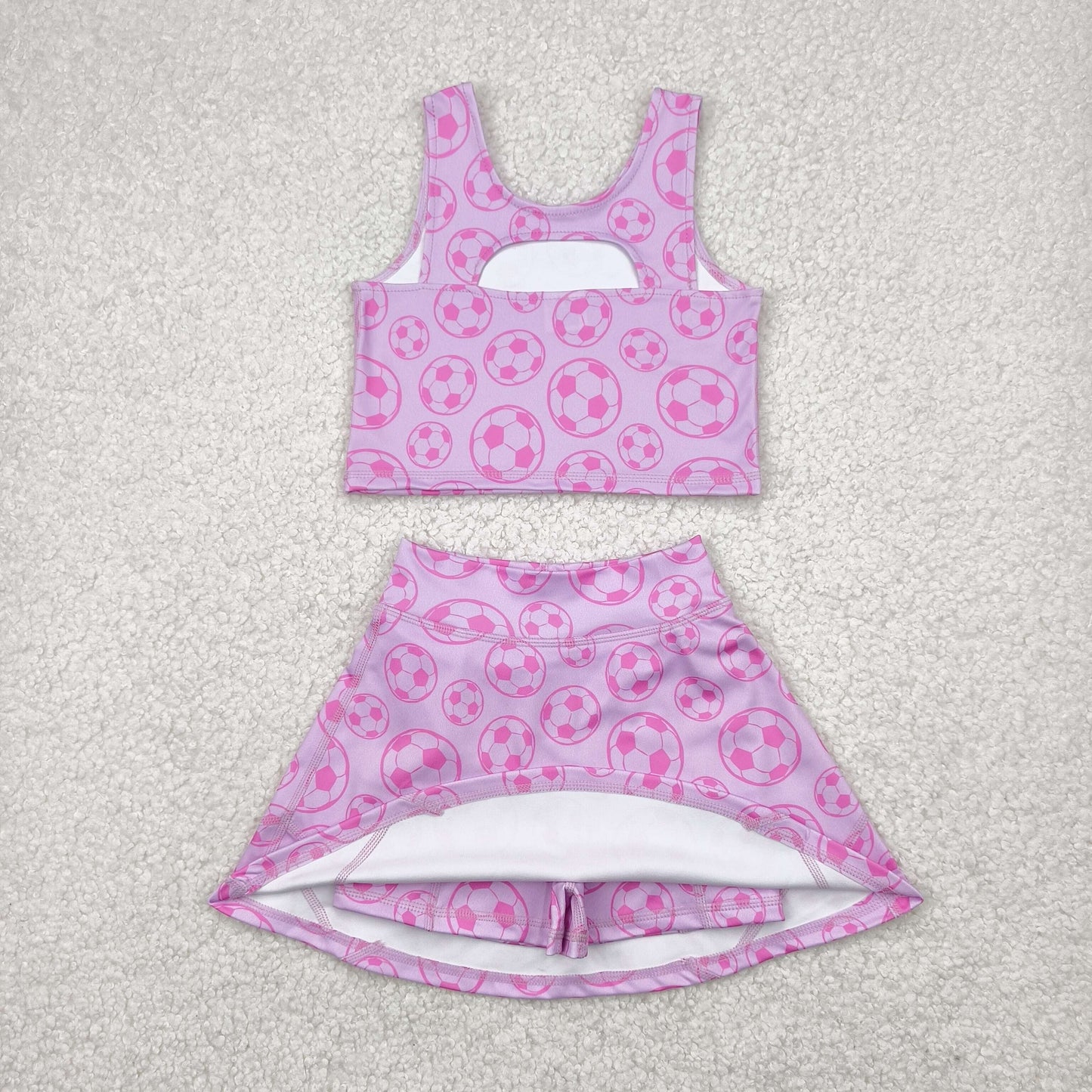 GSD1468 football sports yoga girl skirt shorts summer outfit 202504 RTS