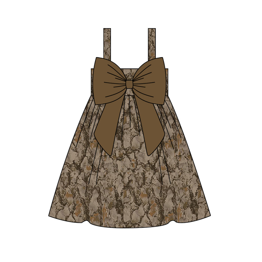 GSD1600 camo bow girl dress preorder 202411 sibiling