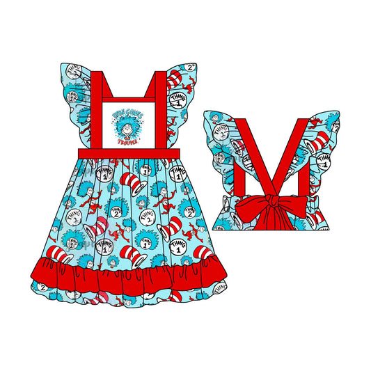 custom moq3  GSD1647 hat cat  DR Reading western  girl dress 202501