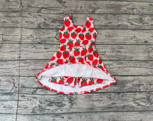 GSD1843 athletic dress yoga sibling  strawberry girl dress preorder 202501