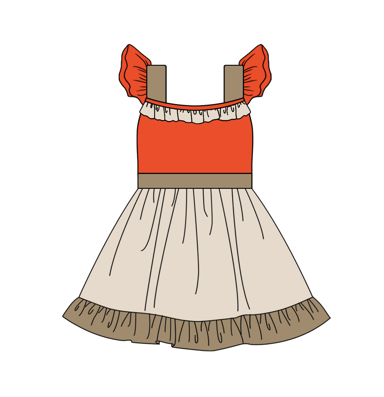 GSD1879 Moana princess Dress  preorder dress 202501