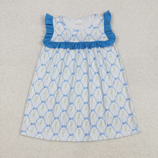 GSD1893  bow girl   dress 202502 RTS
