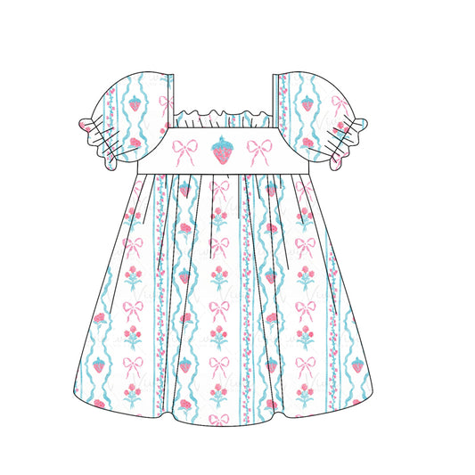 GSD1900 bow strawberry girl preorder dress 202501
