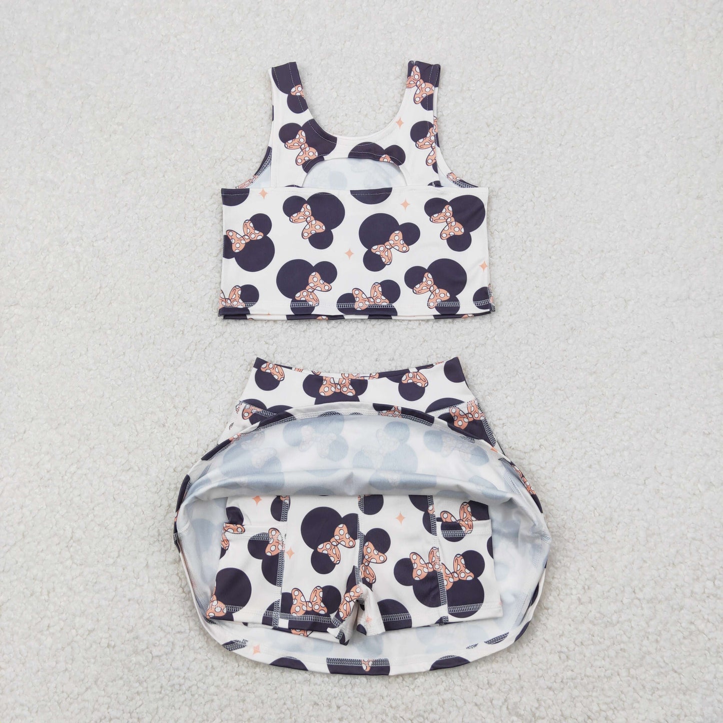 GSD1934 yoga mouse  girl summer outfit 202504 RTS