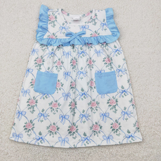 GSD2230 bow western  girl summer outfit 202504 RTS