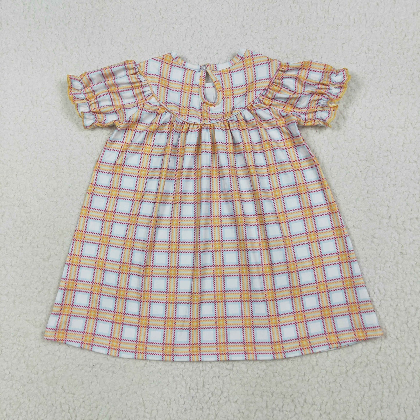 GSD2276- smocked farm cow girl summer dress 202507 RTS