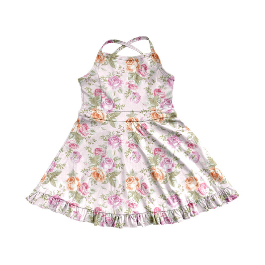 GSD22780 yoga flower girl skirt dress 202503 preorder