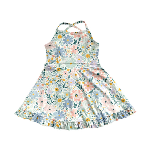 GSD22781 yoga flower girl skirt dress 202503 preorder