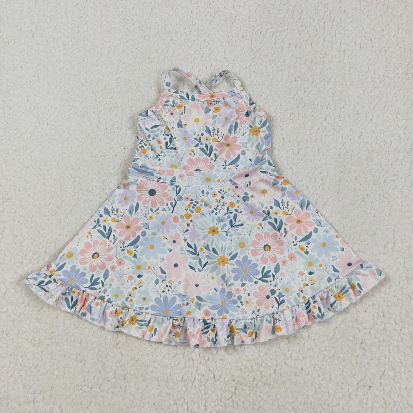 GSD2281 bow  yoga-XS-4XL  girl skirt Dress 202505 RTS
