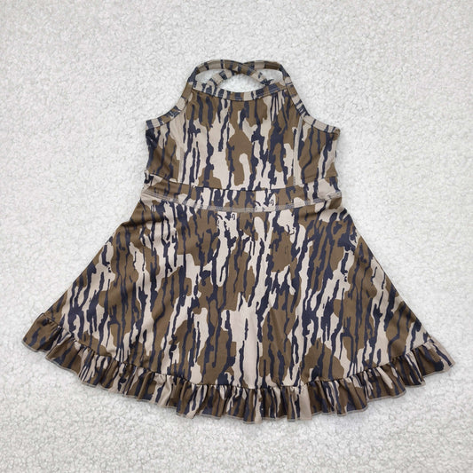 GSD2314 camo yoga  girl skirt  dress 202504 RTS