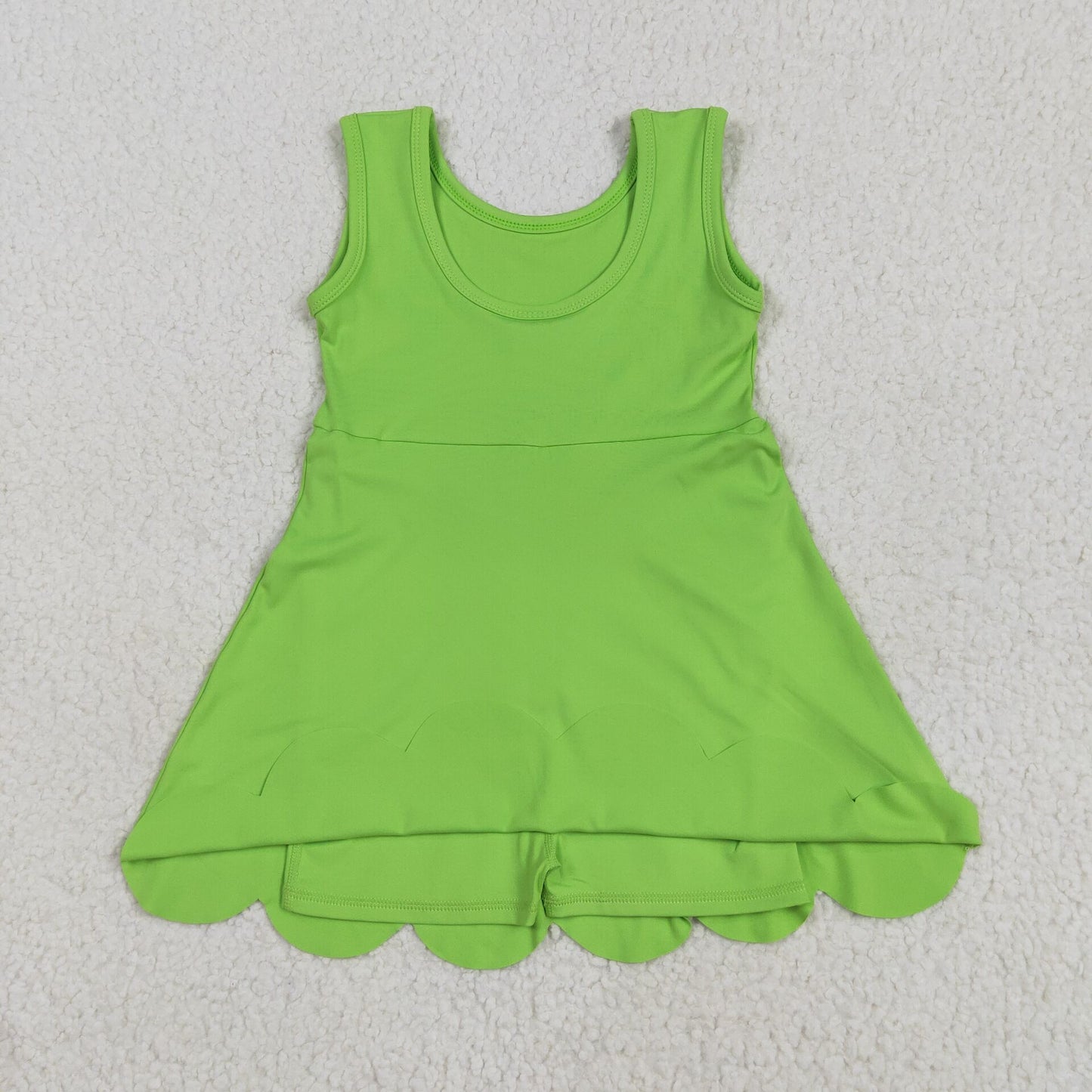 GSD2351 yoga blue girl dress 202505  RTS