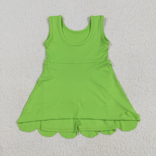 GSD2351 yoga blue girl dress 202505  RTS