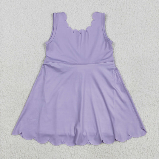 GSD2372 yoga  purple girl dress 202505 RTS