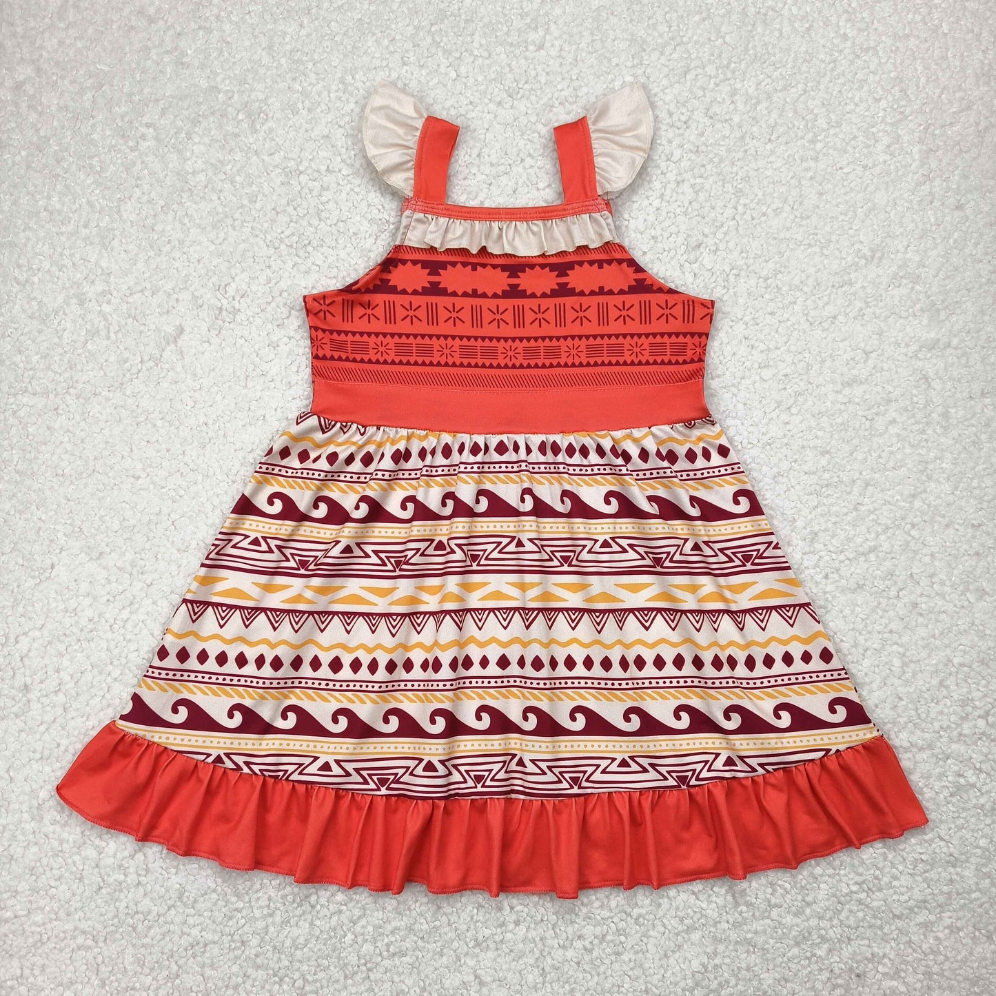 GSD2394 Moana princess Dress  preorder dress 202504 RTS