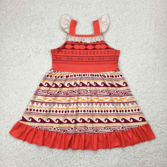 GSD2394 Moana princess Dress  preorder dress 202504 RTS