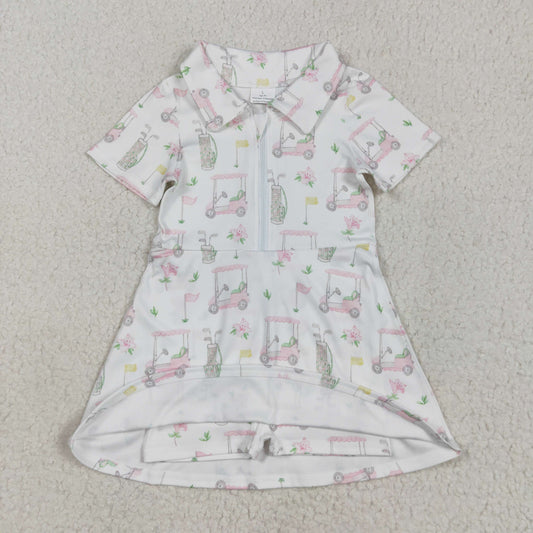 GSD2410 yoga golf shorts girl summer dress 202504  RTS