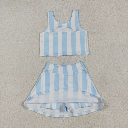 YOGA athletic dress GSD0990 改为GSD2433 active wear sibling swimsuit yoga girl outfit 202505 RTS