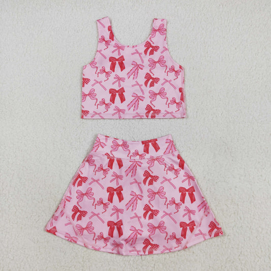 GSD2459 yoga girl summer skirt outfit 202507 RTS