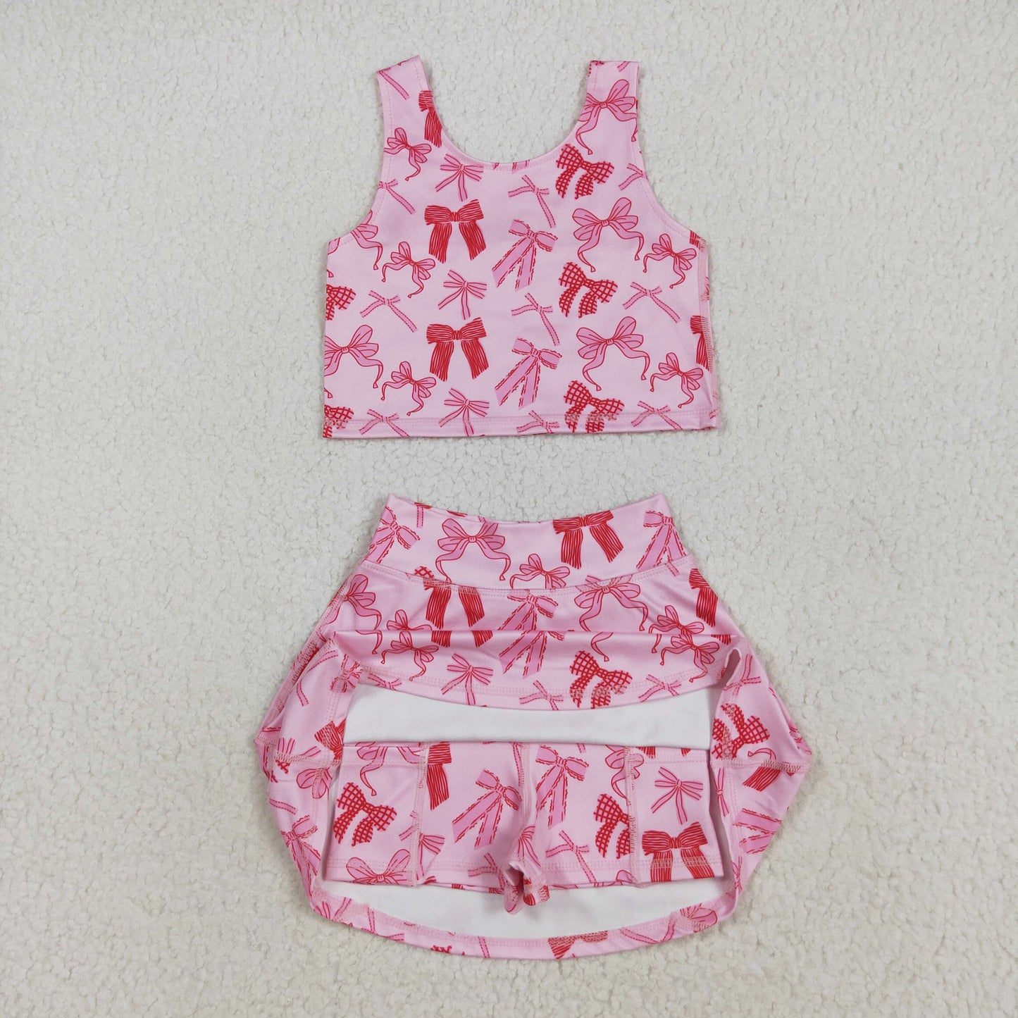 GSD2459 yoga girl summer skirt outfit 202507 RTS