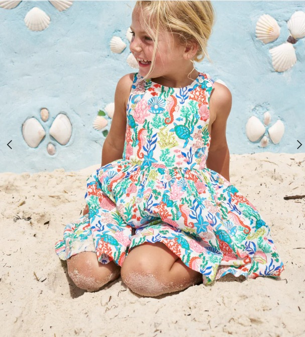 GSD2508  sea star girl summer dress 202504 preorder