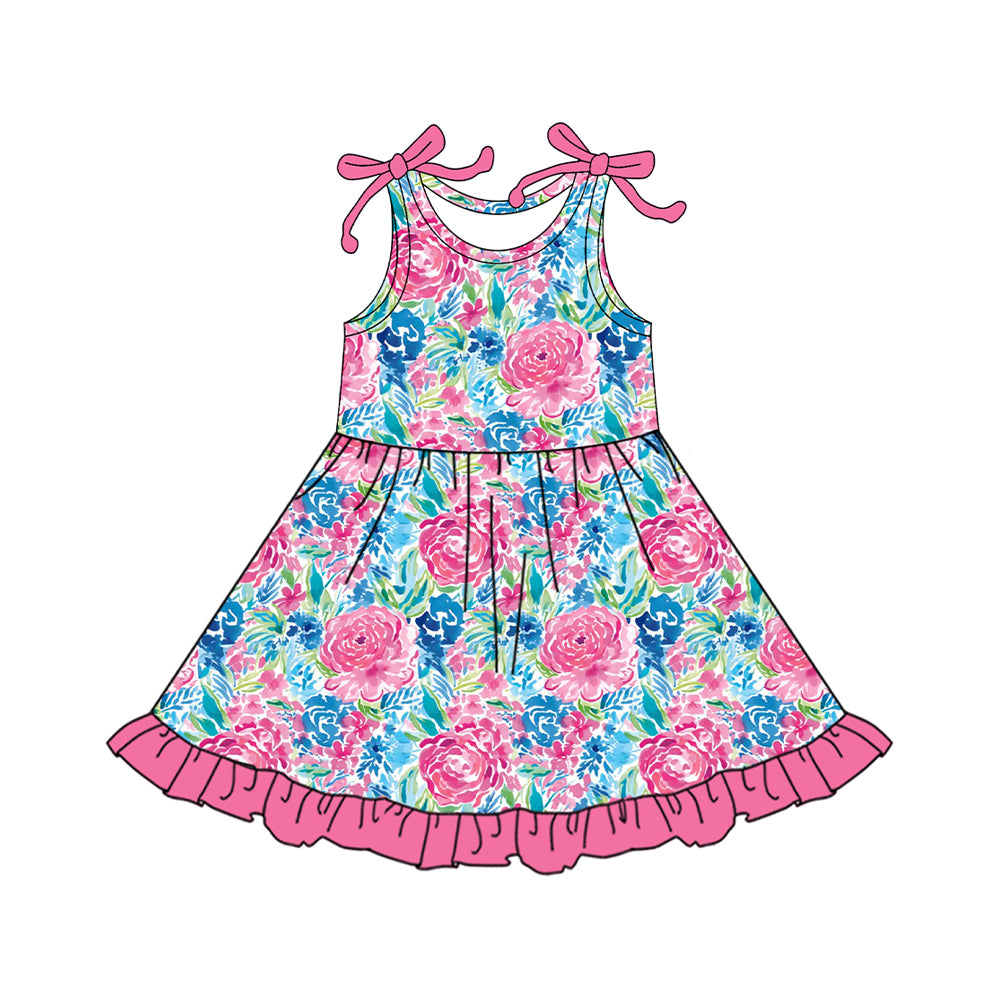 GSD2509 flowers girl summer dress 202504 preorder