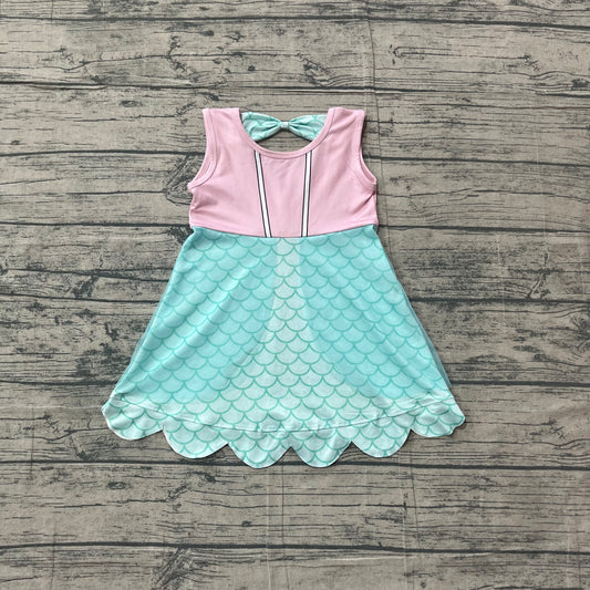 GSD2516  princess mermaid girl summer dress 202504 preorder