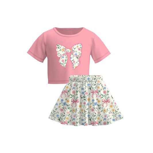 GSD2526  Flowers girl summer outfit 202504 preorder