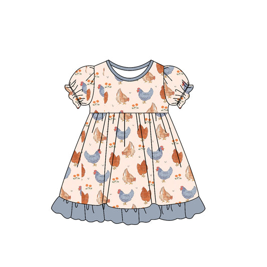 GSD2543 chicken girl summer dress 202504 preorder
