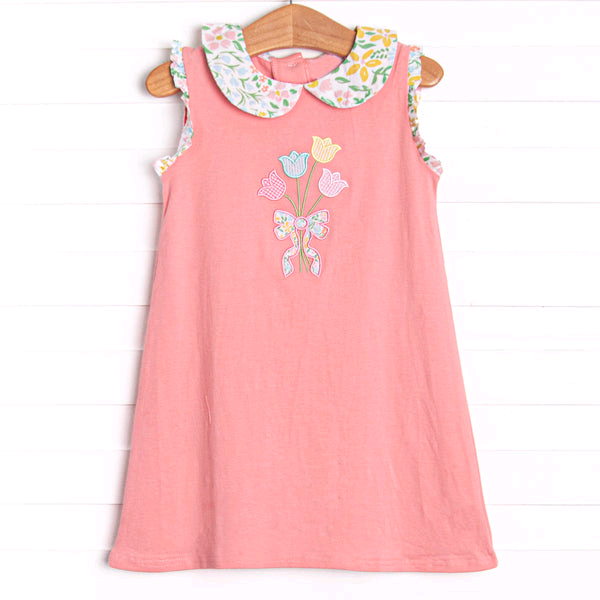 GSD2577 bow flower girl summer dress 202505 preorder