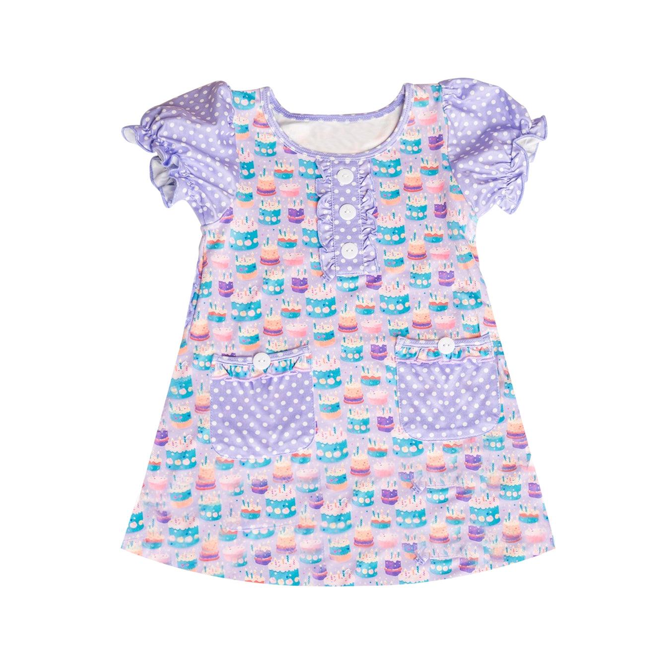 GSD2578 cake birthday girl summer dress 202505 preorder