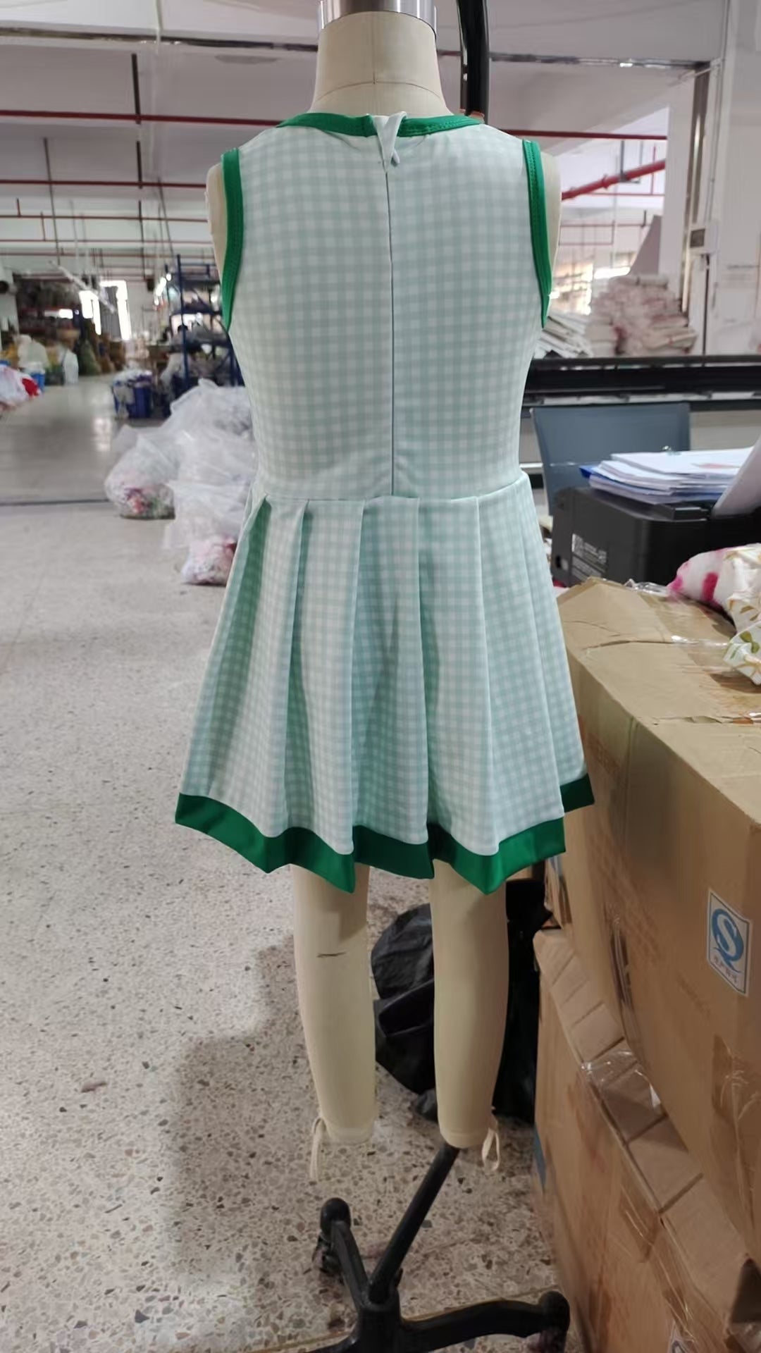 GSD2632 yoga girl dress 202507 RTS