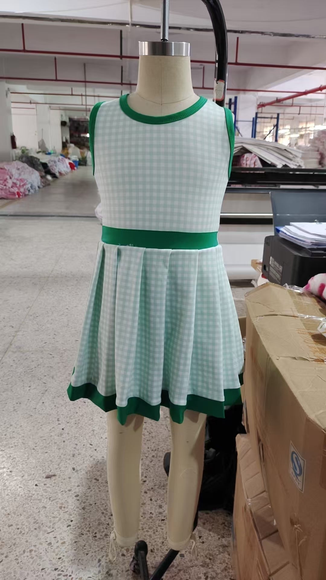 GSD2632 yoga girl dress 202507 RTS