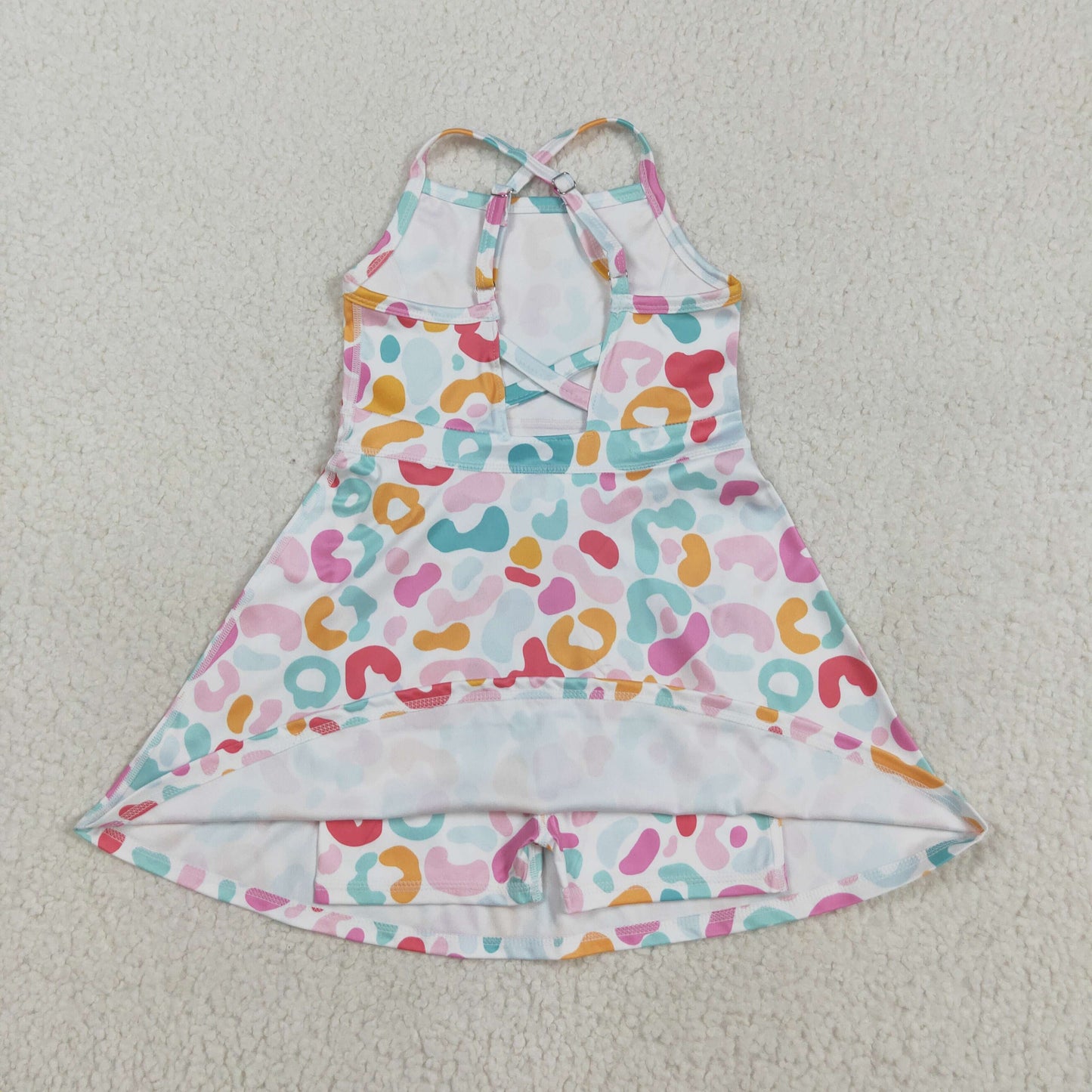 GSD2645 colorful yoga girl dress 202507  preorder