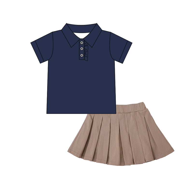 GSD2696组合-COTTON girl skirt outfit 202506 preorder