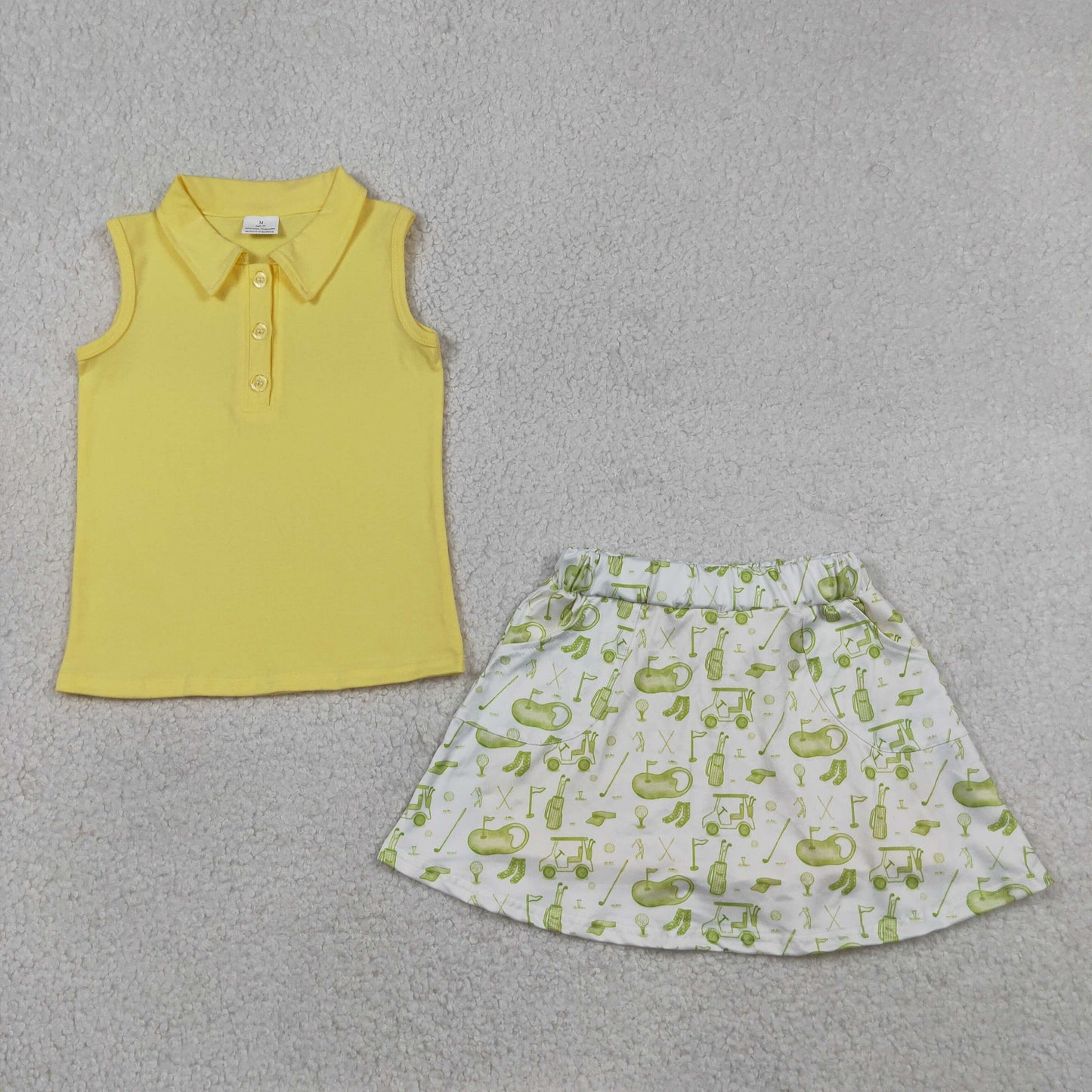GSD2698 golf girl skirt outfit 202605 RTS