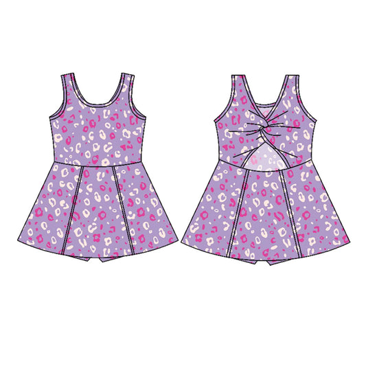 GSD2700 yoga bow girl summer skirt dress 202506 preorder
