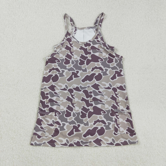 GSD2719 yoga camo girl dress 202508 RTS