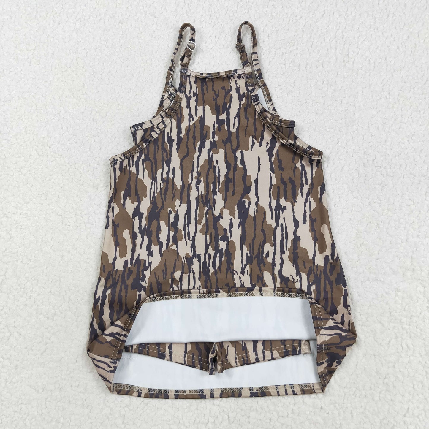 GSD2720 camo yoga girl dress 202508 RTS