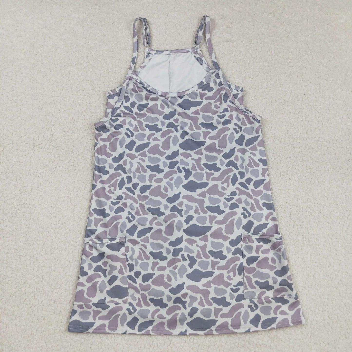 GSD2733  adult yoga bow clothes dress  polyester XS S M L XL 202508 Sibling RTS